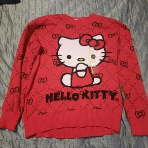 Hello Kitty Red Sweater - Small